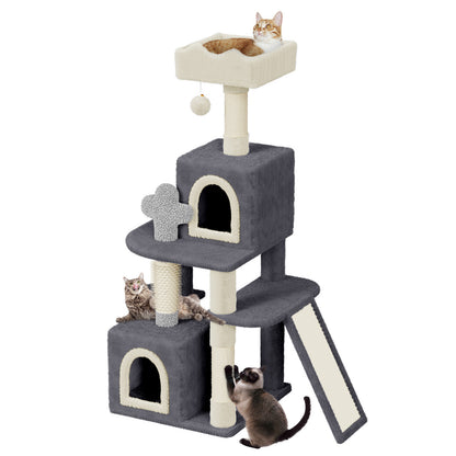 Cat Tree Scratching Post Large Multilevel Climbing Tower Activity Centre 131Cm