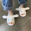 Kawaii Cinnamoroll Kitty Cloud Slippers/ Slides with Moving Ears | Kawaii Anime Cartoon Cute Home Slippers